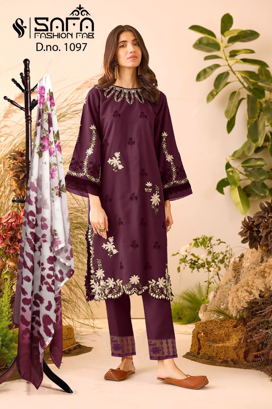 Safa Fashion 1097 Readymade Pakistani Suits Catalog
